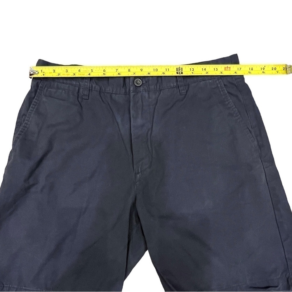 H&M Men’s Navy Blue Flat Front Shorts, Size 34 - Picture 6 of 6